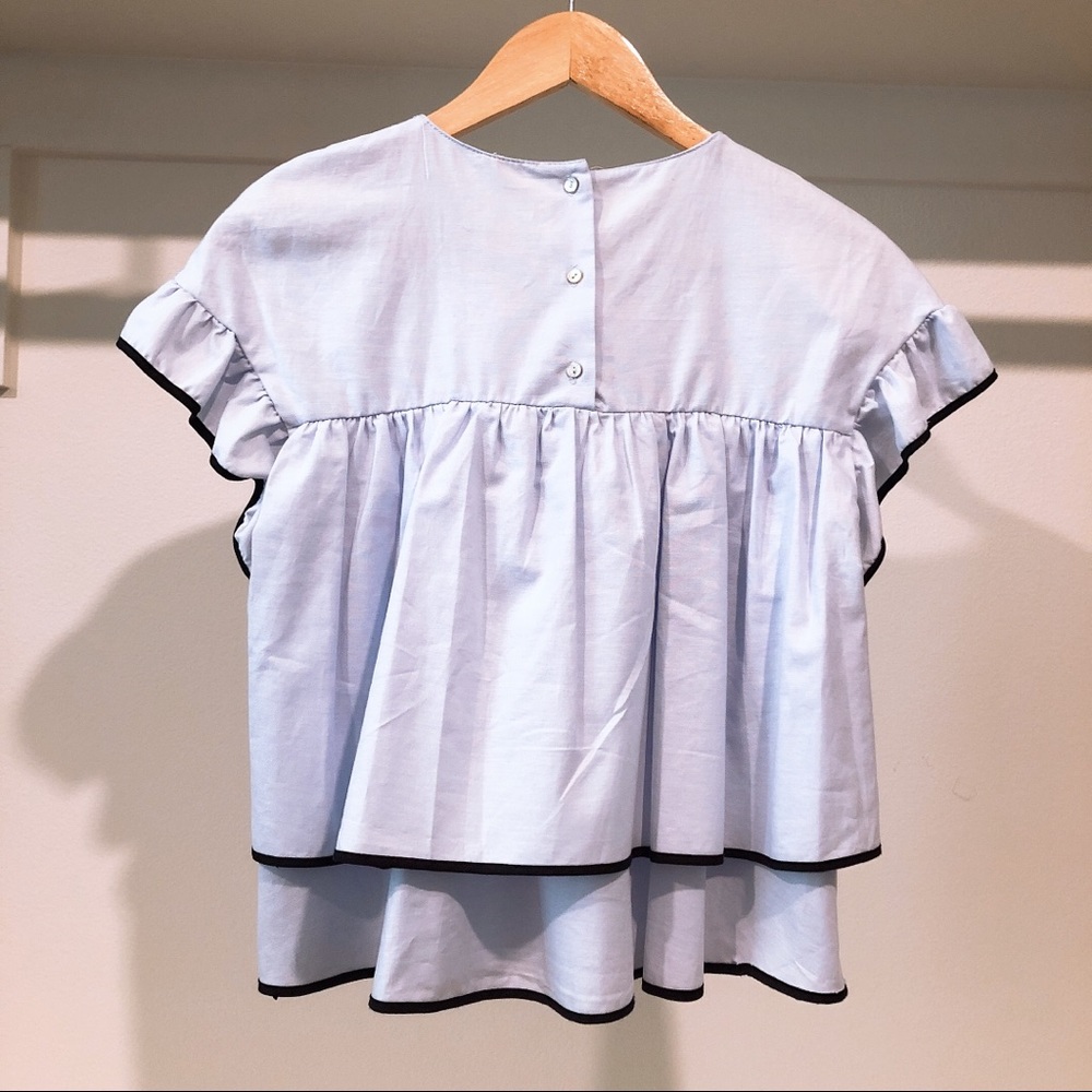 Zara Ruffle Top - Picture 2 of 3